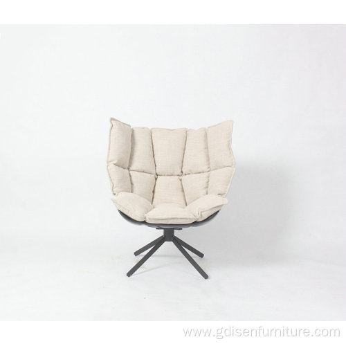 Modern husk Swivel Armchair